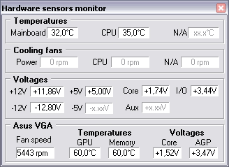 HMonitor 4.4.3.5  - программа температурного мониторинга