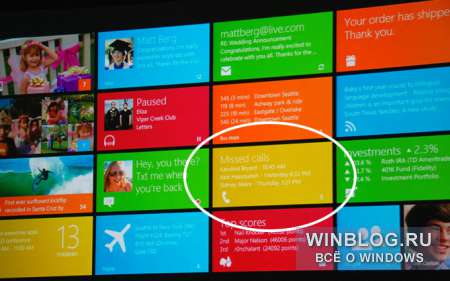 Windows 8, вероятно, получит возможность осуществлять звонки на мобильные телефоны