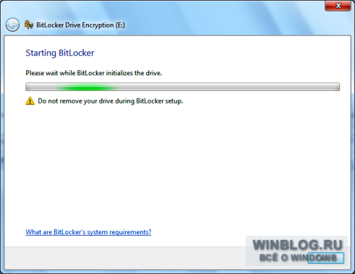 Защита USB-накопителей при помощи BitLocker To Go в Windows 7